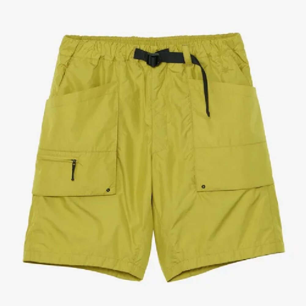 $180! NEW Goldwin Men's Rip Shorts Acid Yellow - 4 L (33.9" Waist, Elasticized)